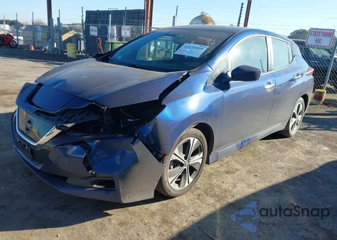2018 Nissan Leaf Sv z USA, uszkodzony, nr VIN 1N4AZ1CP6JC308661